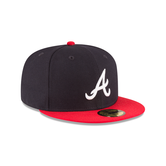 Atlanta Braves - Navy Red - 1995 WS Patch - New Era 5950 Fitted Cap
