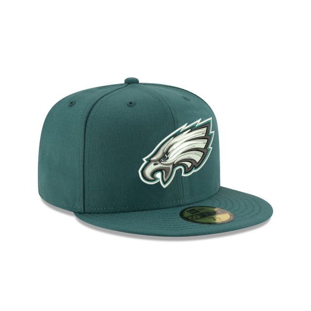 Philadelphia Eagles - Pine Green - New Era 5950 Fitted Cap