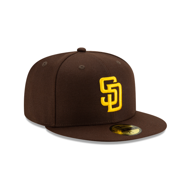San Diego Padres - Brown - New Era 5950 Fitted Cap