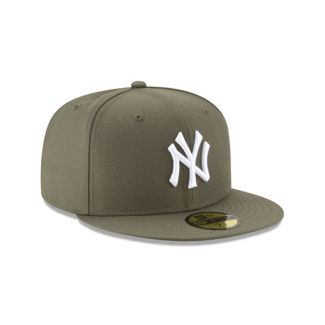 New York Yankees - Olive - New Era 5950 Fitted Cap